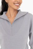 Fleece Half Zip Pullover